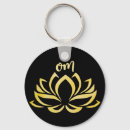 Search for om lotus keychains Meditation
