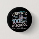 Search for 100 days of school buttons Student