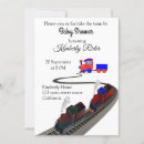 Recherche de chemin de fer invitations Bébé