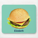 Recherche de burger tapis souris Restauration rapide