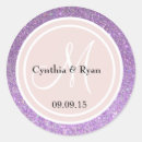 Search for blush monogram stickers Purple