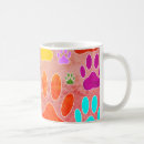 Search for animal tracks mugs Paw