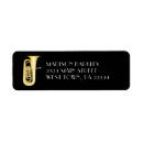 Search for music teacher return address labels Instrument