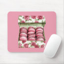 Recherche de macaron français tapis souris Rose