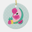 Search for pink flamingos ornaments Tropical