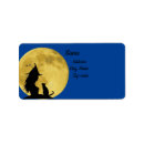 Search for witch cat return address labels Halloween