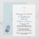 Recherche de gris bleu baptême invitations Croix