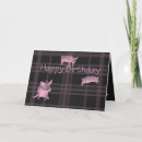 Search for pink pig birthday cards Whimsical