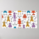 Search for robot pattern posters Robots