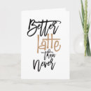 Recherche de tard anniversaire cartes Amusant