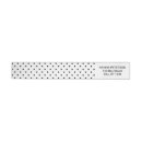 Search for polka dotted return address labels Pattern