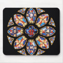 Search for rose window mousepads Saint