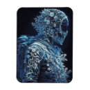 Search for astronauts magnets Blue