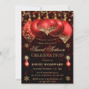 Search for red baubles invitations Festive