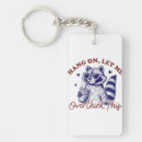 Search for cute raccoon keychains Humour