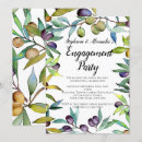 Search for italian engagement party invitations Olives
