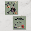 Search for teachers halloween cards Black cat