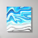 Search for abstract paint canvas prints Waves