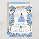 Search for baby blue quinceanera invitations Elegant