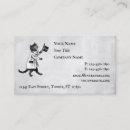 Recherche de chat vintage cartes visite Modèle