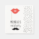 Search for mustache napkins Moustache