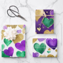 Search for mardi gras wrapping paper Watercolor