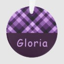 Recherche de tartan plaid ornaments Monogramme