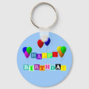 Search for happy birthday balloons keychains Colourful