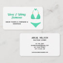 Recherche de sous vêtements cartes visite Boutique