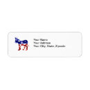 Search for democrats return address labels Usa