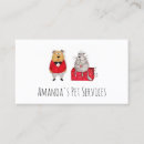 Recherche de cat sitter cartes visite Chien de garde