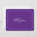 Recherche de purple cartes fêtes annuelles Girly