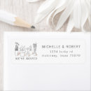 Search for we have moved return address labels Elegant