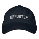 Search for journalist hats Reporter