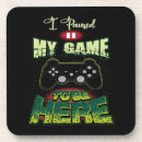 Recherche de jeu vidéo dessous de verres Geek