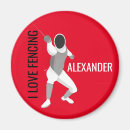 Search for fencing magnets Fencer
