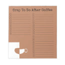 Search for coffee notepads List