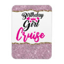 Search for girl birthday rectangular magnets Celebration