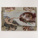 Search for creation of adam puzzles Sistine chapel