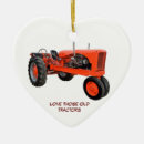 Search for vintage tractor ornaments Farm