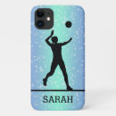 Search for volleyball iphone cases Blue