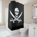 Search for skull shower curtains Flag