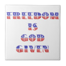 Search for red white and blue tiles America