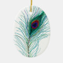 Search for peacock feather ornaments Blue