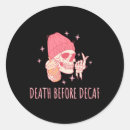Search for before coffee stickers Fall