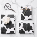 Search for cow spots wrapping paper Animal