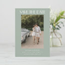 Recherche de sage green save the dates Simple