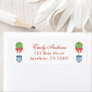 Search for topiaries return address labels Preppy