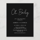 Search for budget baby shower invitations Modern