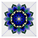 Recherche de bleu foncé posters Motif